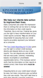 Mobile Screenshot of kingdombuilderscreditrepair.com